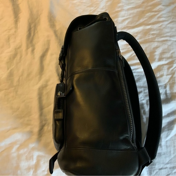 Coach black leather backpack in great condition
17”X12’’X6” - Picture 5 of 6